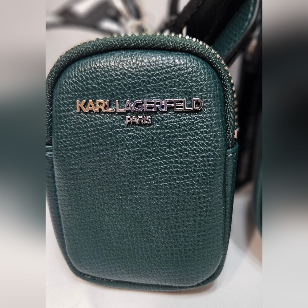 NWT Karl Lagerfeld crossbody bag Hunter - Picture 4 of 10